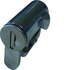 Cerradura con llave sierra para armario poliéster