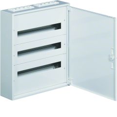 Caja distribución superficie fw2 con 3 filas 24 módulos