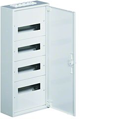 Caja distribución superficie fw2 con 4 filas 12 módulos