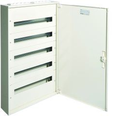 Caja distribución superficie fw2 con 5 filas 24 módulos