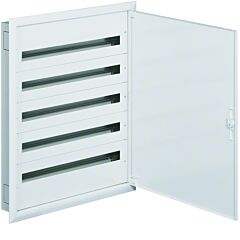 Caja distribución empotrable fw2 con 5 filas 36 módulos