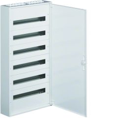 Caja distribución superficie fw2 con 6 filas 24 módulos
