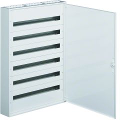 Caja distribución superficie fw2 con 6 filas 36 módulos