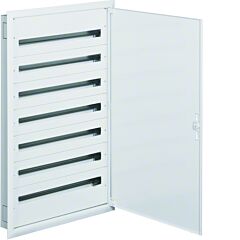 Caja distribución empotrable fw2 con 7 filas 36 módulos