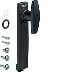 Manecilla doble sin llave para armarios univers ip65