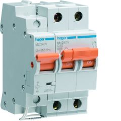 Interruptor automático general+limitador sobretensión permanente 2p 40a