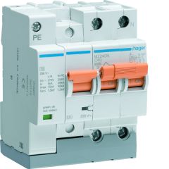 Protección combinada 4p+tt 6ka curva-c 25a