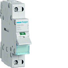 Interruptor modular corte sb 1p 25a