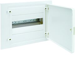 Caja empotrar golf vf con 1 fila 12 módulos opaco blanca regleta