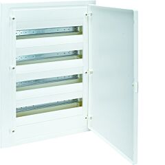 Caja empotrar golf vf con 4 filas 72 módulos opaco blanca+qc
