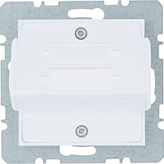 Soporte para fibra óptica duplex-sc lumina2 blanco polar