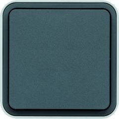 Conmutador superficie estanca gris