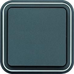 Conmutador empotrar estanca gris