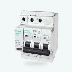 Transitoria 15ka y permanente 240vac con iga 2x63a