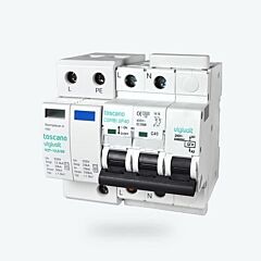 Transitoria iimp:12,5ka imax:50ka y permanente 240vac con iga 2x40a