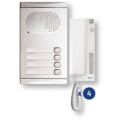 Kit audio 4140/al 4p.