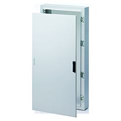 Cuadro cvx 160e - de superficie - 600x800x170 - ip65 - con puerta ciega de chapa - cerraduras de varillas - con bastidor extraíbile - gris ral7035