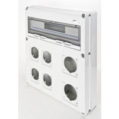 Cuadro q-din20 2ba.63a + 4ba.16/32a ip65