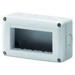 Caja mec. sup. system 4m hor ip40