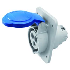 Base fija 10° ip44 2p+t 16a 230v 6h