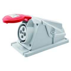 Base fija 90° sup. ip44 3p+t 32a 400v
