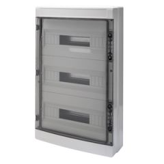 Caja distr. superf. 40cdk 54m(18x3) ip65