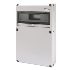 Q-din 14 módulos - tapa ciega - ip65