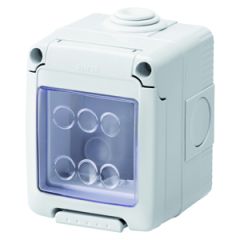 Caja mec. sup. system 2m hor ip55