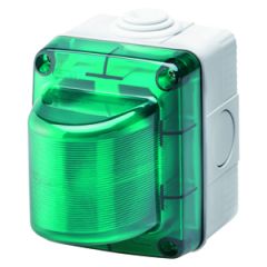 Piloto señalización verde estanco -ip55