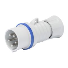 Clavija móvil recta hp - ip44/ip54 - 3p+t 16a 200-250v 50/60hz - azul - 9h - conexionado de tornillo