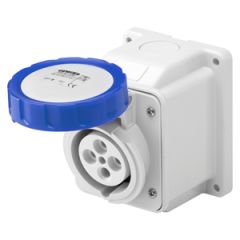 Base fija 10° sup. ip67 3p+t 32a 230v