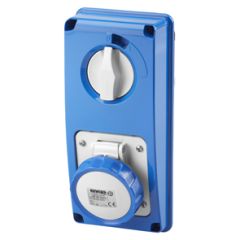 Base inter. vt s/f. 2p+t 16a 230v 6h sbf