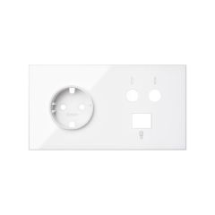 Kit front 2 elementos base + tv + rj45