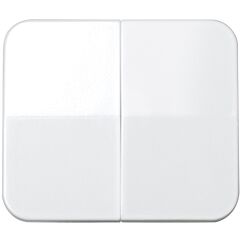 Tecla doble para mecanismos de mando blanco simon 75