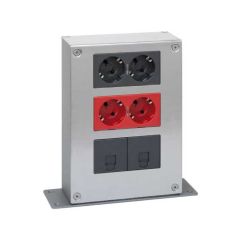 Kit torreta metálica sai 3 mod.+2rj45 un