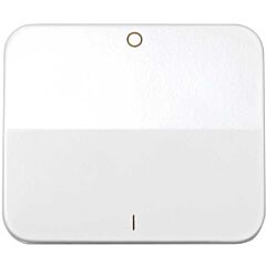 Tecla individual para interruptor bipolar con grabado i/o blanco simon 75