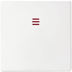 Tecla individual con visor para mecanismos s.75 blanco mate simon 82 concept