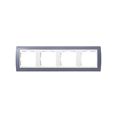 Marco para 4 elementos lila interior blanco simon 82