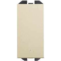 Interruptor unipolar pulsante 10ax 230v~ de tecla estrecha con sistema de embornamiento rápido cava simon 270