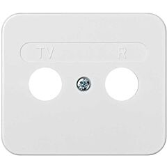 Placa para tomas inductivas de r-tv blanco simon 75