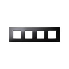 Funda intercambiable para marco 4 elementos negro artic simon 27 play