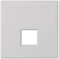 Placa v&d plana sg 1 rj45 3m volition bl