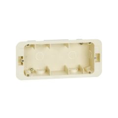 Caja empotrar simon 27 centralizaciones para placa 27721 marfil