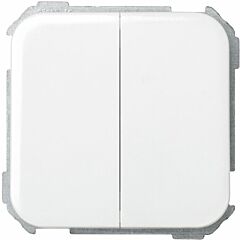 Grupo de 2 interruptores 10 ax 250v~ con sistema de embornamiento rápido blanco simon 31