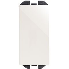 Tapa ciega estética mínima blanco simon 270