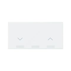Tecla simon io para interruptor de persianas blanco mate simon 100