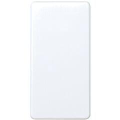 Interruptor unipolar 10 ax 250v~ de medio elemento con sistema de embornamiento rápido blanco simon 27 play