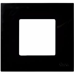 Funda intercambiable para marco 1 elemento negro simon 27 play