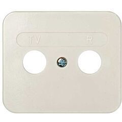 Placa para tomas inductivas de r-tv marfil simon 75