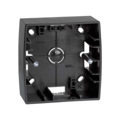 Caja de superficie alta para 1 elemento grafito simon 82